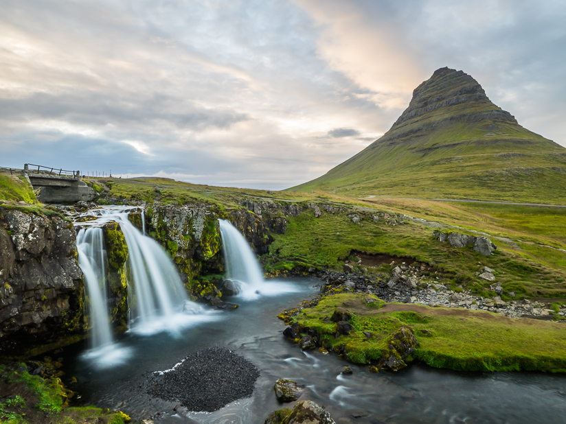 Kirkjufell, Kirkjufellsfoss, Snæfellsnes  Peninsula