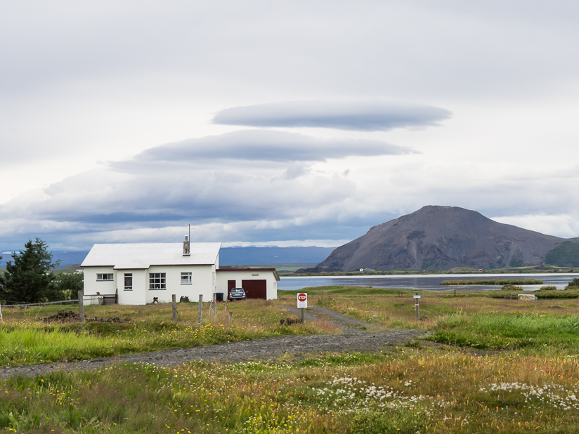 Lenticular clouds, near Myvatn, North East Region