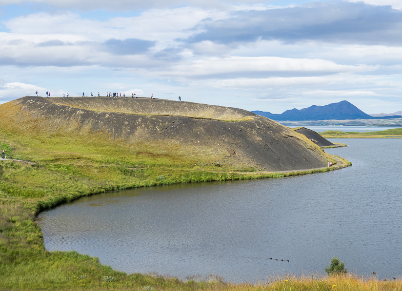 Skutustadagigar Pseudo Craters, Mývatn, North East Region